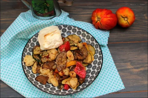 Burrata et Légumes Grillés